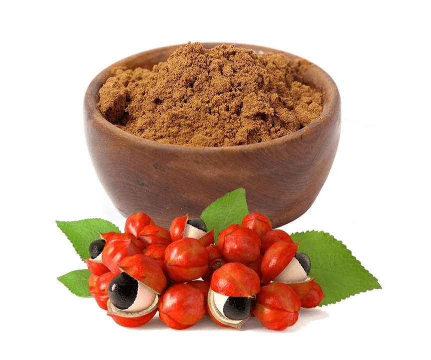 Guarana Früchte im Riesengel