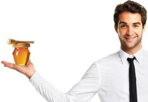 Soda und Honig für männliche Gesundheit